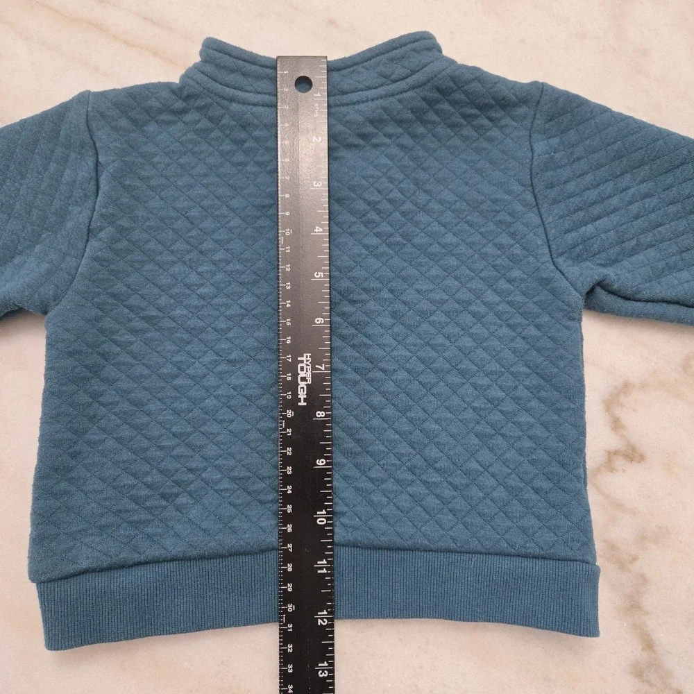 Ben Sherman 3 Pcs Set Quilted Sweatshirt‎ 2T Boys Teal Burnt Orange Navy Blue